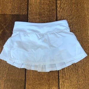 White Tennis Skirt